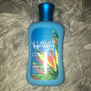 hawaii coconut body lotion